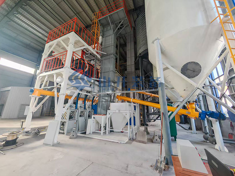 青岛山开装备：以智能干粉砂浆生产线助力建材产业升级