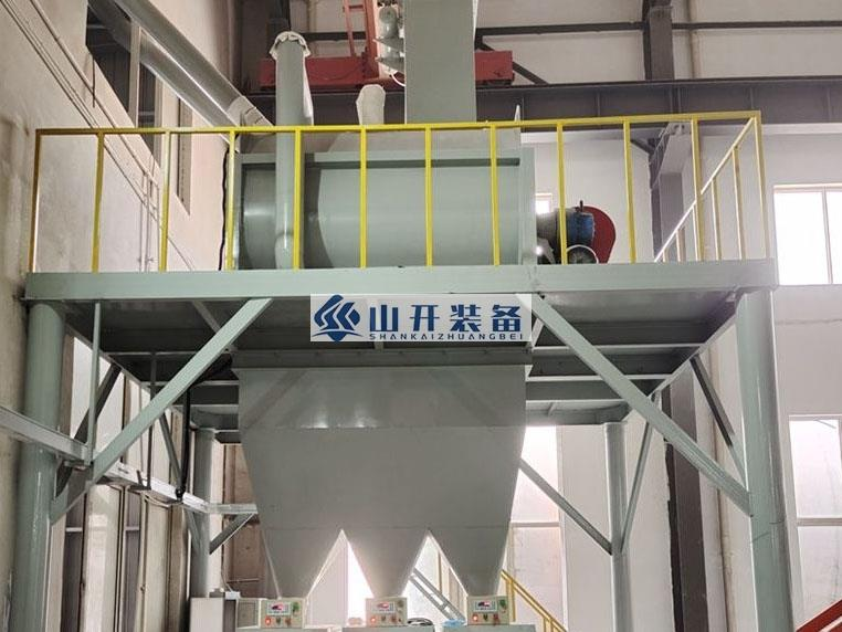 石膏基自流平砂浆生产线设备